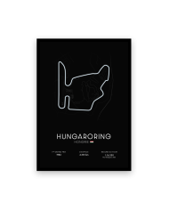 Affiche circuit Hungaroring