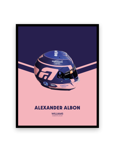 Affiche Alexander Albon - Saison 2024