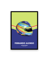 Affiche Fernando Alonso - Saison 2024
