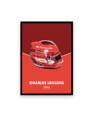 Affiche Charles Leclerc - Saison 2024