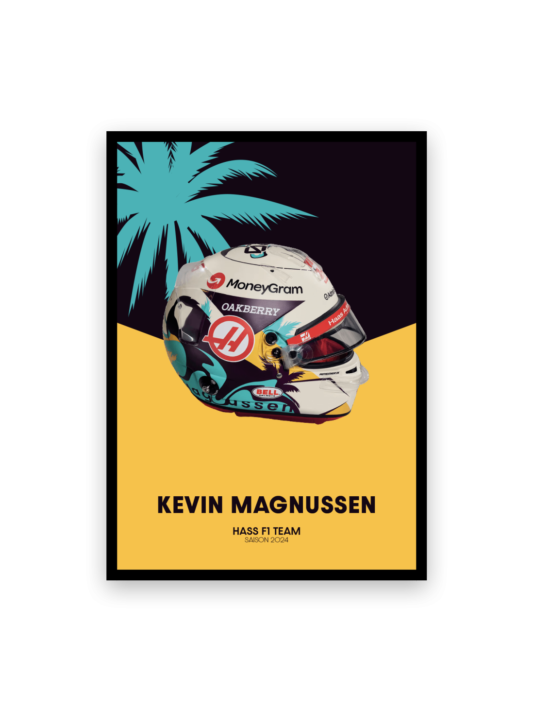 Affiche Kevin Magnussen - Saison 2024