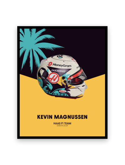 Affiche Kevin Magnussen - Saison 2024