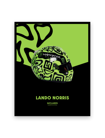 Affiche Lando Norris - Saison 2024