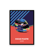 Affiche Oscar Piastri - Saison 2024