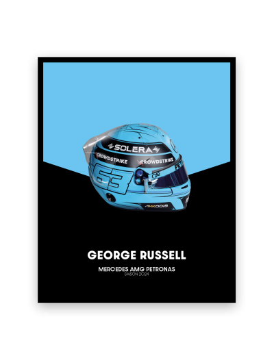 Affiche George Russel - Saison 2024