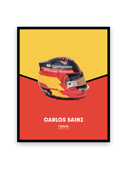 Affiche Carlos Sainz - Saison 2024