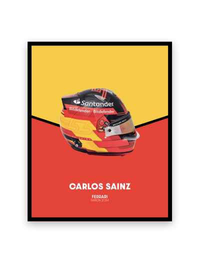 Affiche Carlos Sainz - Saison 2024