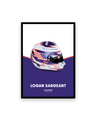 Affiche Logan Sargeant - Saison 2024