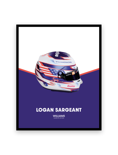 Affiche Logan Sargeant - Saison 2024