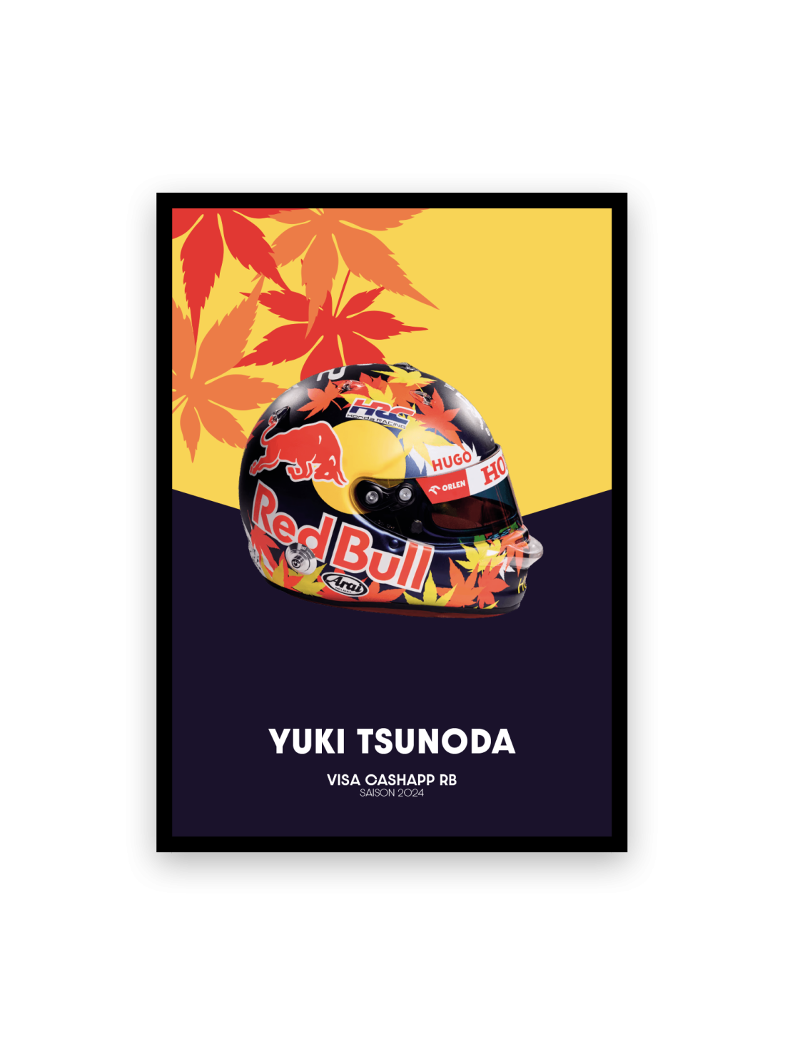 Affiche Yuki Tsunoda - Saison 2024