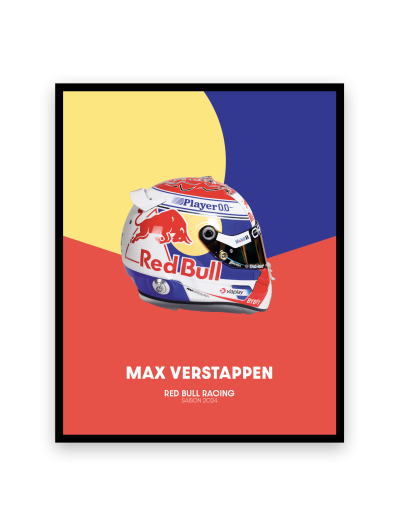 Affiche Max Verstappen - Saison 2024