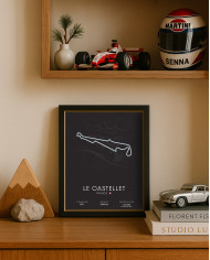 Affiche du circuit de Formule 1 du Castellet - Canap Club Affiche du circuit de Formule 1 du Castellet - Canap Club