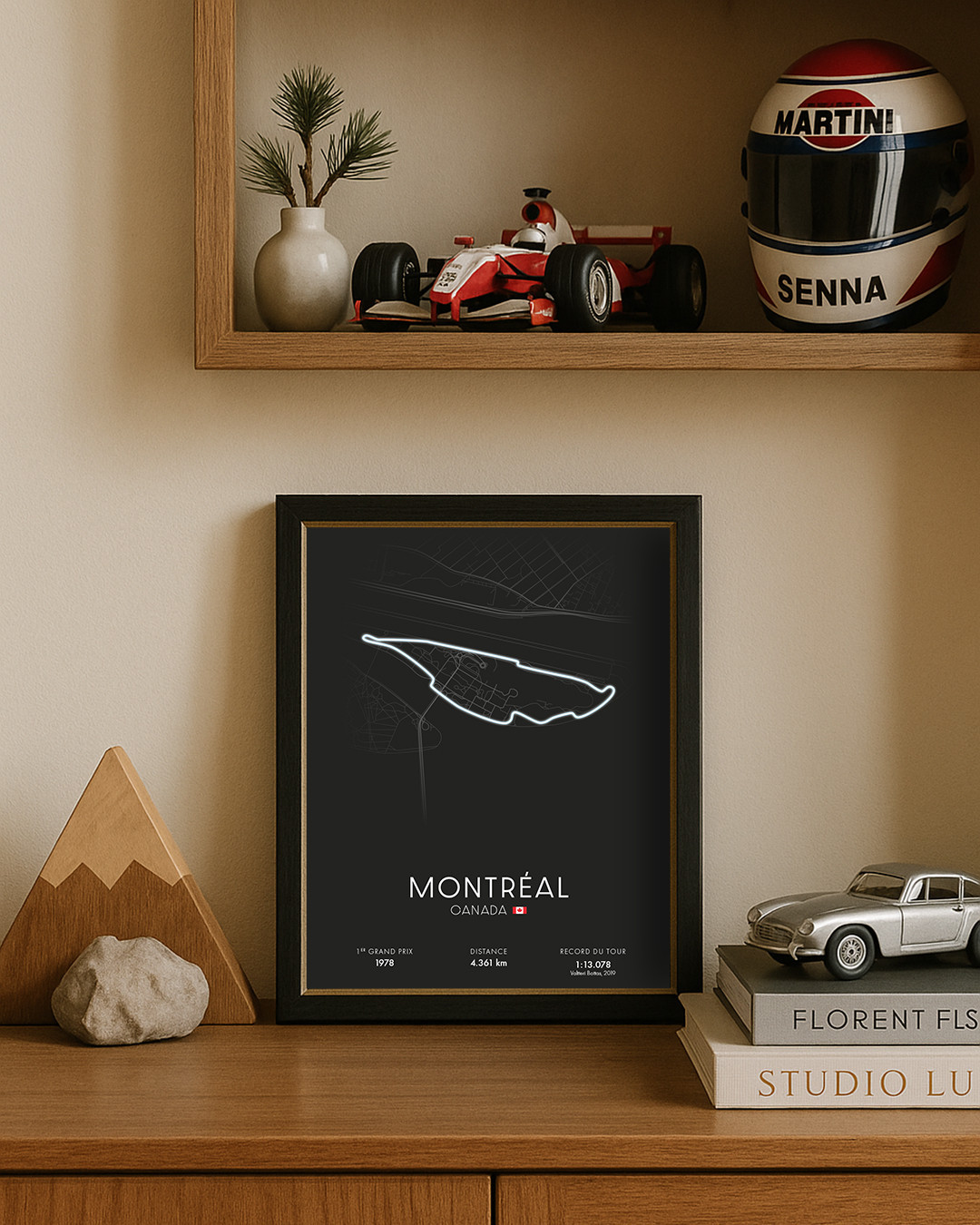 Affiche du circuit de Formule 1 de Montréal - Canap Club Affiche du circuit de Formule 1 de Montréal - Canap Club