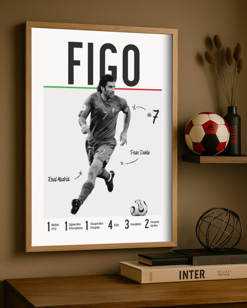 Affiche de la légende Luís Figo - Canap Club