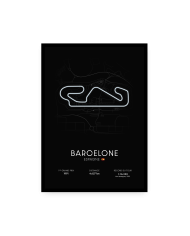 Affiche circuit de Barcelone