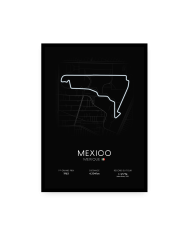 Affiche circuit de Mexico