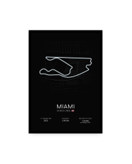 Affiche circuit de Miami