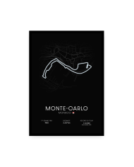 Affiche circuit de Monaco