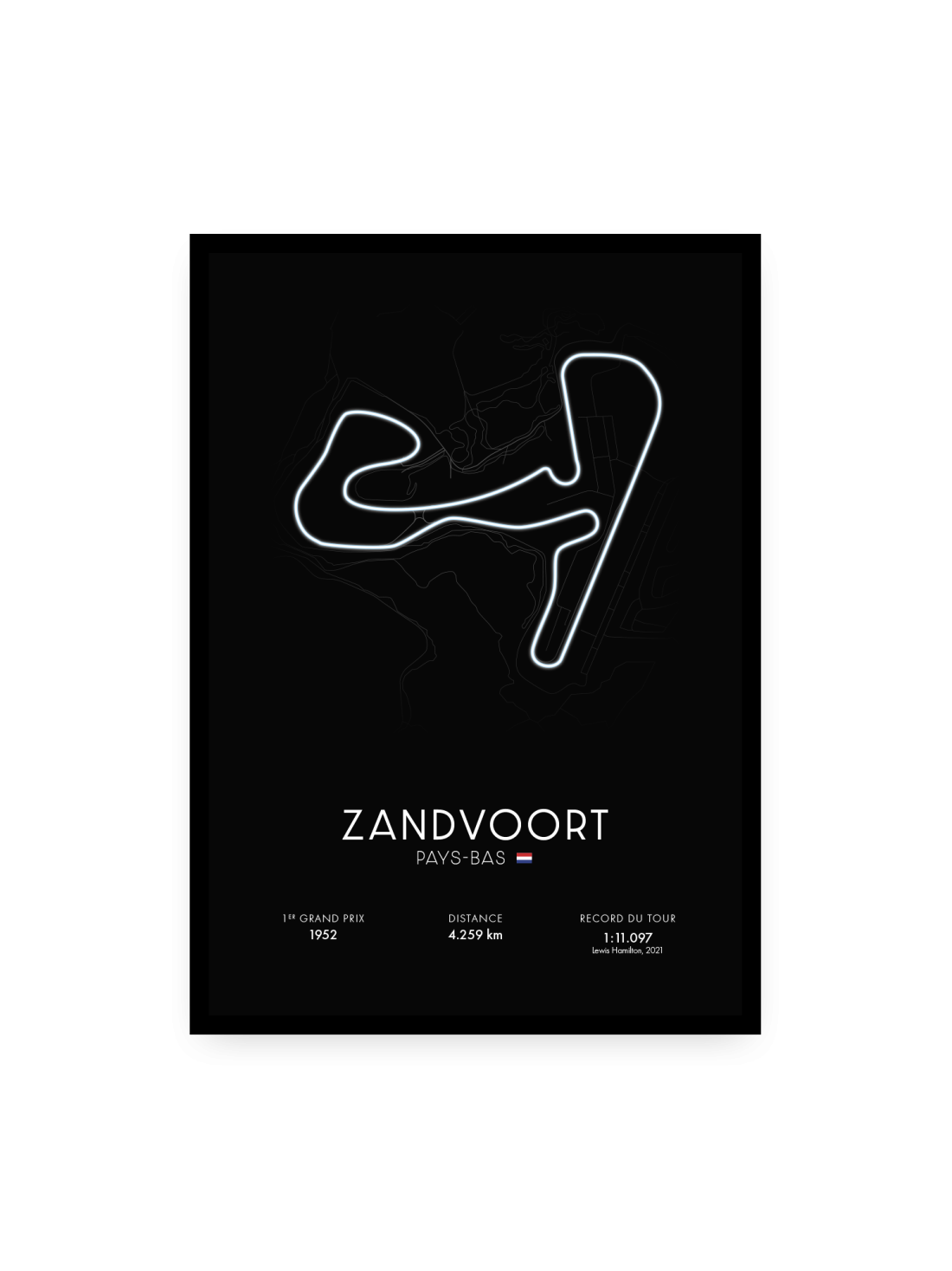 Affiche circuit de Zandvoort