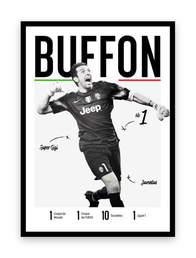 Buffon - Les légendes du Foot