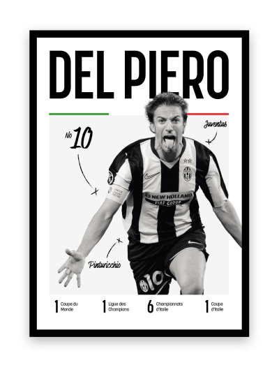 Del Piero - Les légendes du Foot