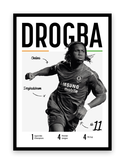Drogba - Les légendes du Foot