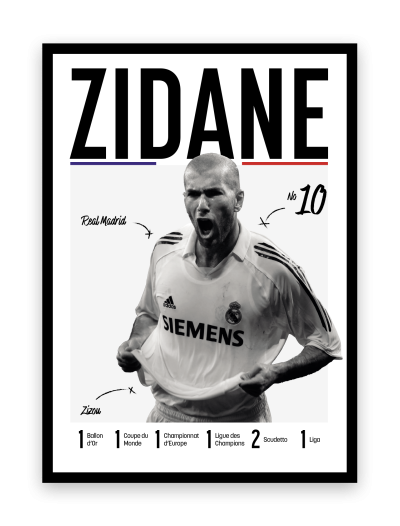 Zidane - Les légendes du Foot