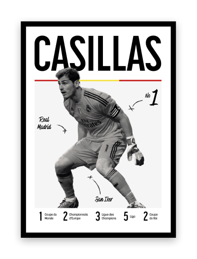 Casillas - Les légendes du Foot