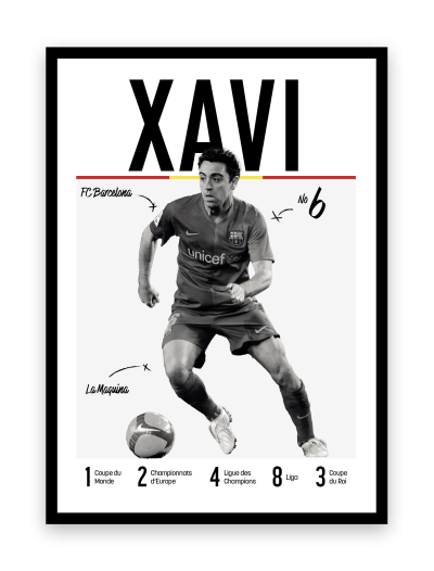 Xavi - Les légendes du Foot