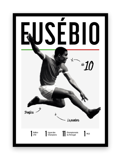 Eusébio - Les légendes du Foot